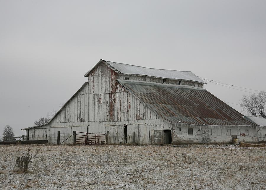 Barn near Madison  Missouri Photograph by Kathryn Cornett