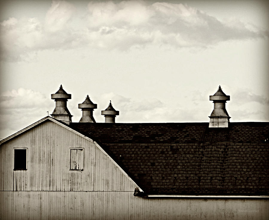 Barn Roof Photograph by Dark Whimsy