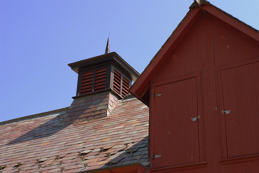 Barn Roof Photograph by Judy Salcedo