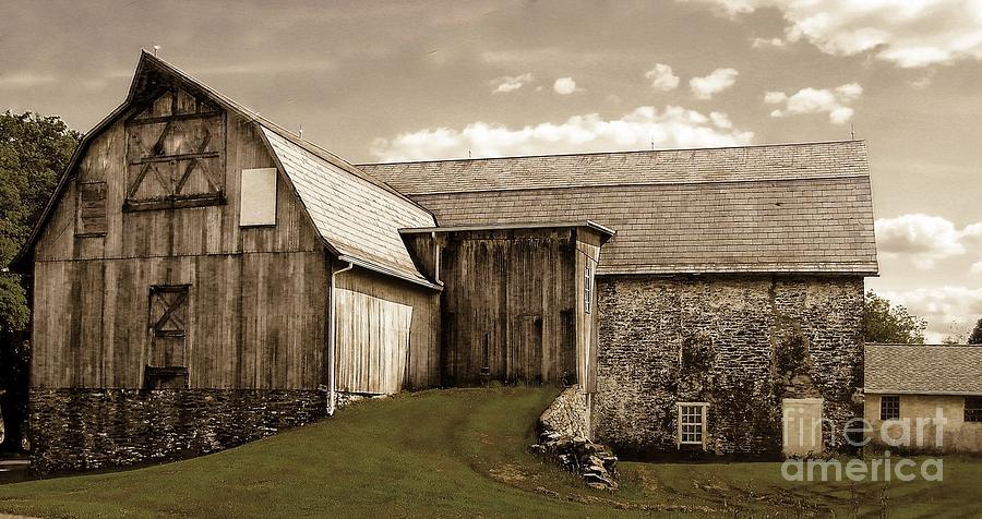Architecture Photograph - Barn Series 1 by Marcia Lee Jones