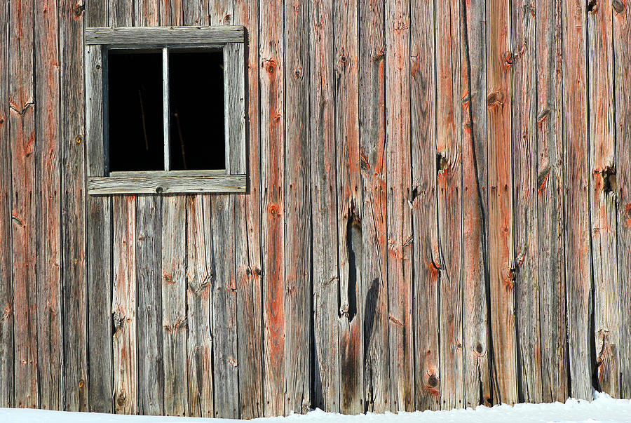 Barn Window 5 Photograph by Mary Bedy