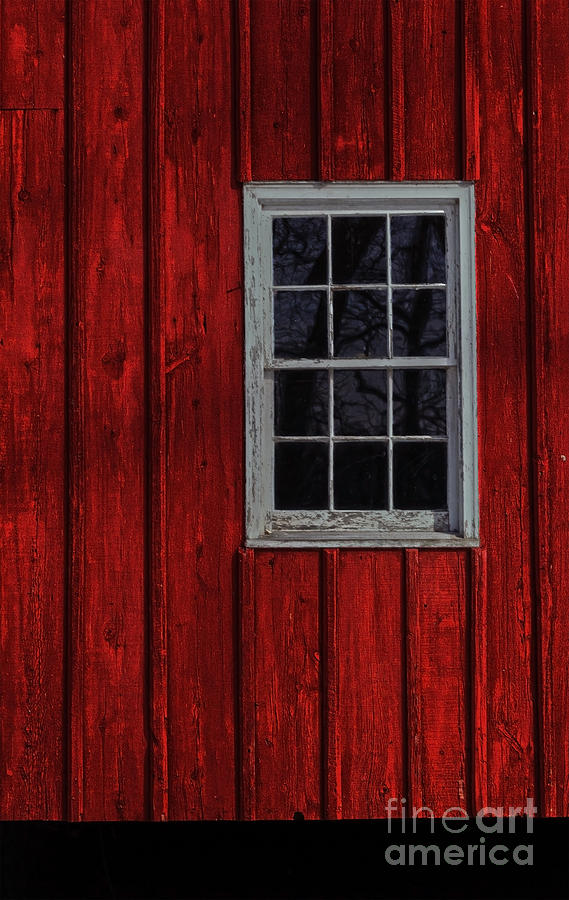 Barn Window Photograph by Debra Fedchin
