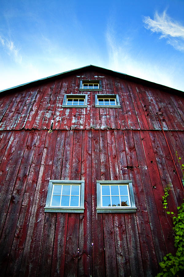 Barn Photograph - Barn Windows by Jeff Klingler