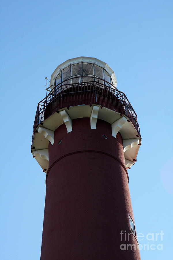 Barnegat Light - Lighthouse Top Photograph by Christiane Schulze Art And Photography