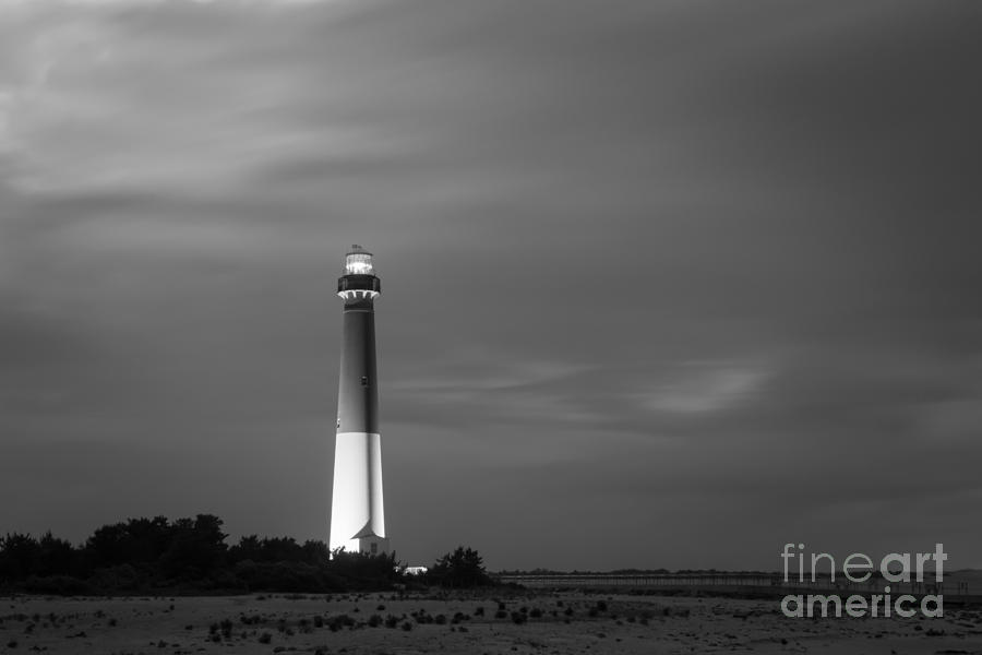 Barnegat Lighthouse Black and White Photograph by Michael Ver Sprill ...