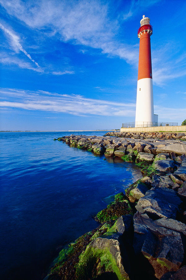 Architecture Photograph - Barnegat Lighthouse Long Beach Island New Jersey by George Oze