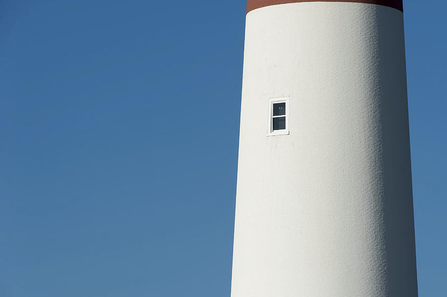 Barnegat Lighthouse NJ Minimalist Photograph by Terry DeLuco