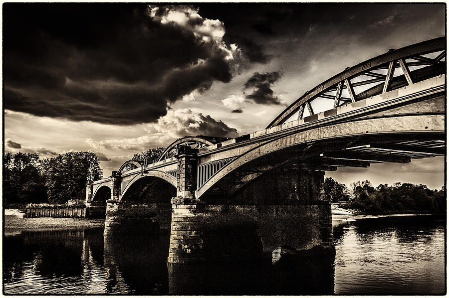 Barnes Rail Bridge Photograph by Lenny Carter