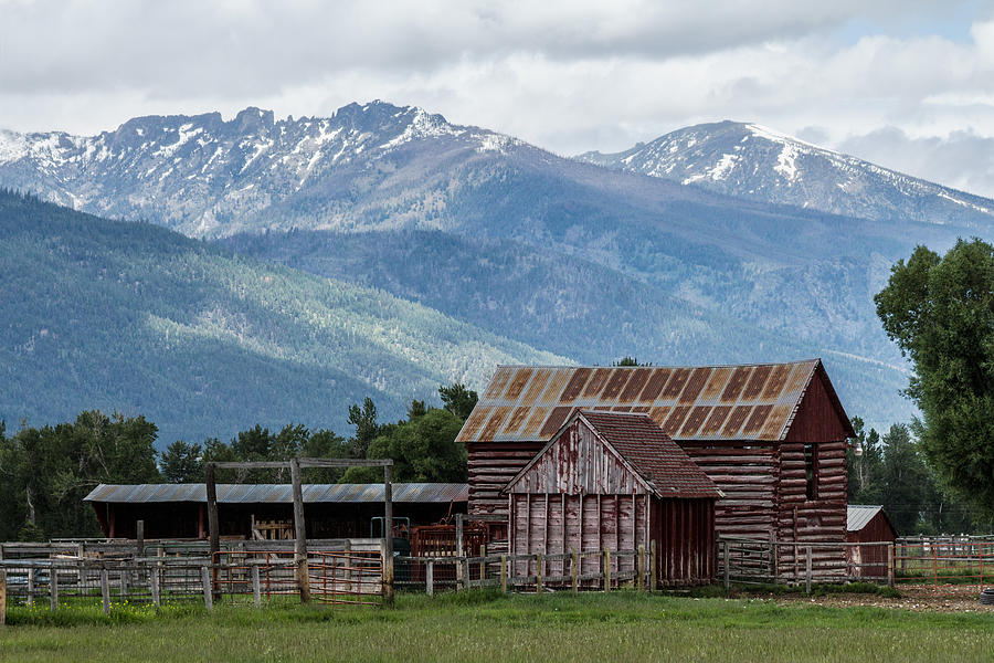 Barns and Crags Photograph by Laurie Pelham