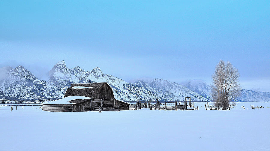 Winter Photograph - Barnstorm by Jim Southwell