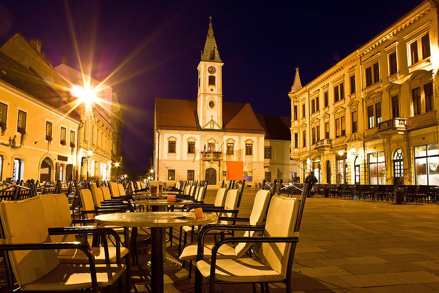 Baroque town of Varazdin city center Photograph by Brch Photography