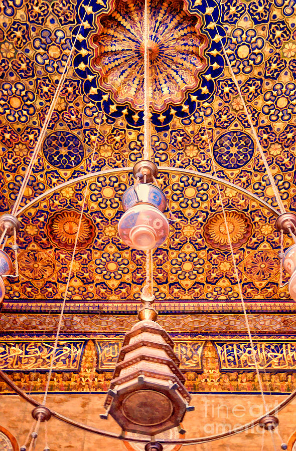 Barquq Mosque Cairo Photograph by Nigel Fletcher-Jones