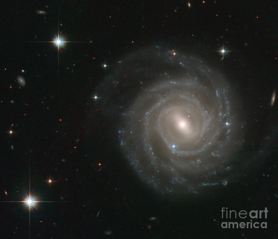 Barred Spiral Galaxy-Ugc 12158 Photograph by Science Source
