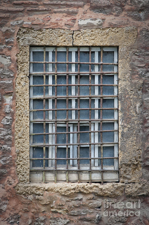 Barred Window Photograph by Antony McAulay
