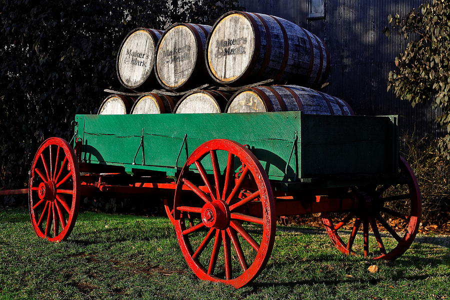 Barrel Wagon Photograph by Lone Dakota Photography