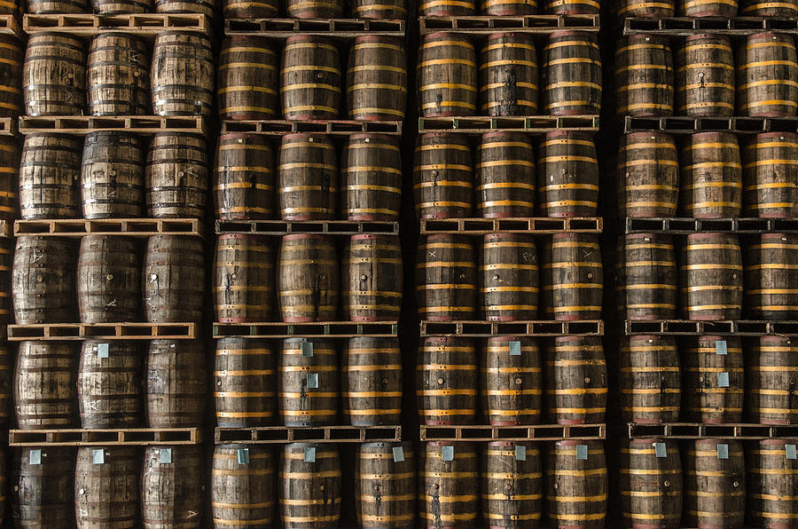 Barrels of rum Photograph by Marvin del Cid