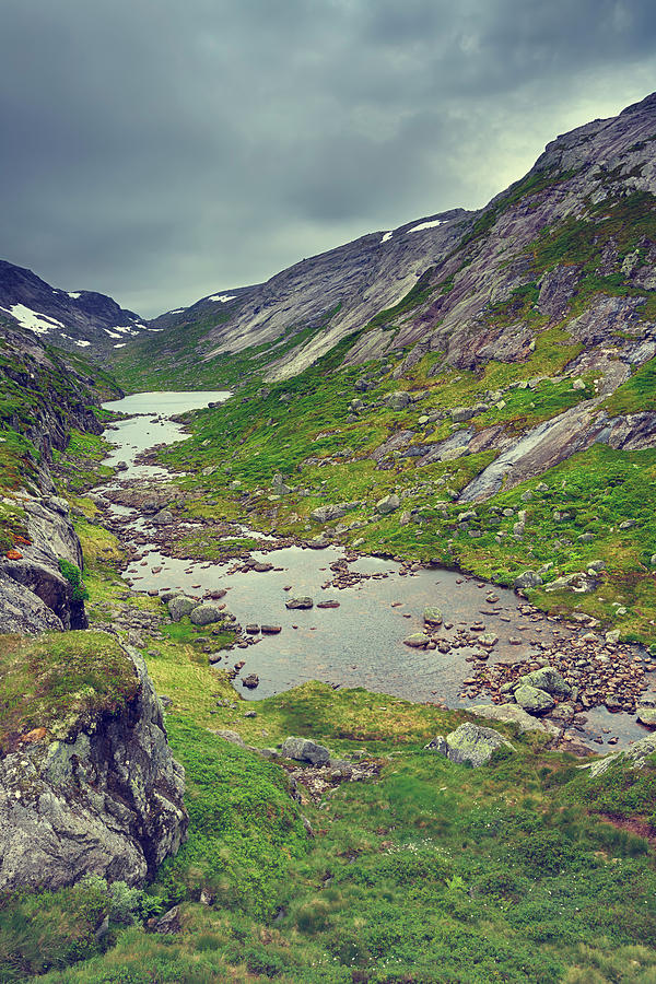Barren Landscape Of Norway Photograph by Pawel.gaul