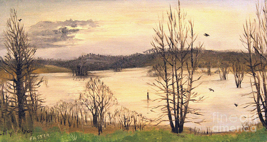 Barrington in the Spring Painting by Art By Tolpo Collection