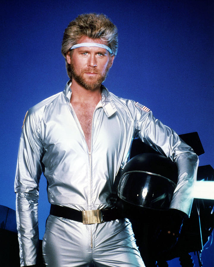 Movie Photograph - Barry Bostwick in Megaforce  by Silver Screen