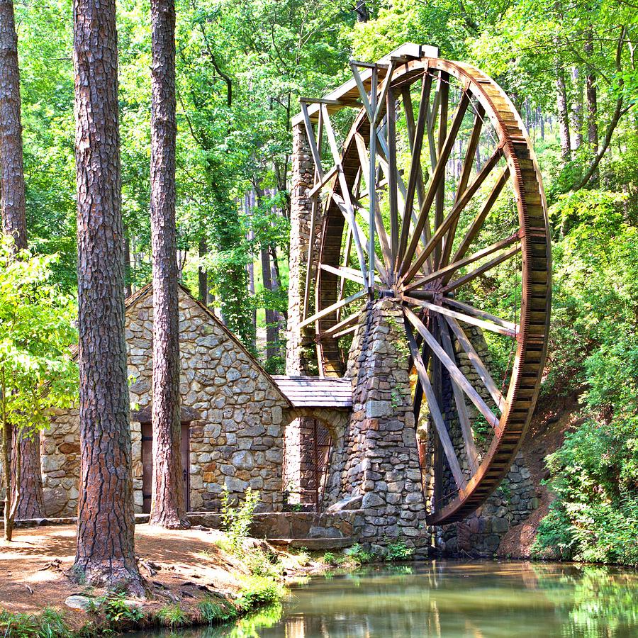 Berry Colleges Old Mill - Square Photograph