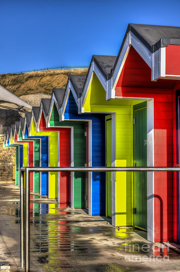 Barry Island Beach Huts 12 Photograph by Steve Purnell