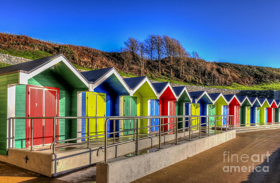 Barry Island Beach Huts 3 Photograph by Steve Purnell - Fine Art America