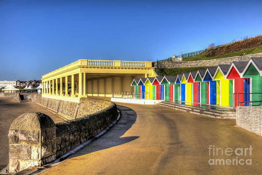 Barry Island Beach Huts 8 Photograph by Steve Purnell - Pixels