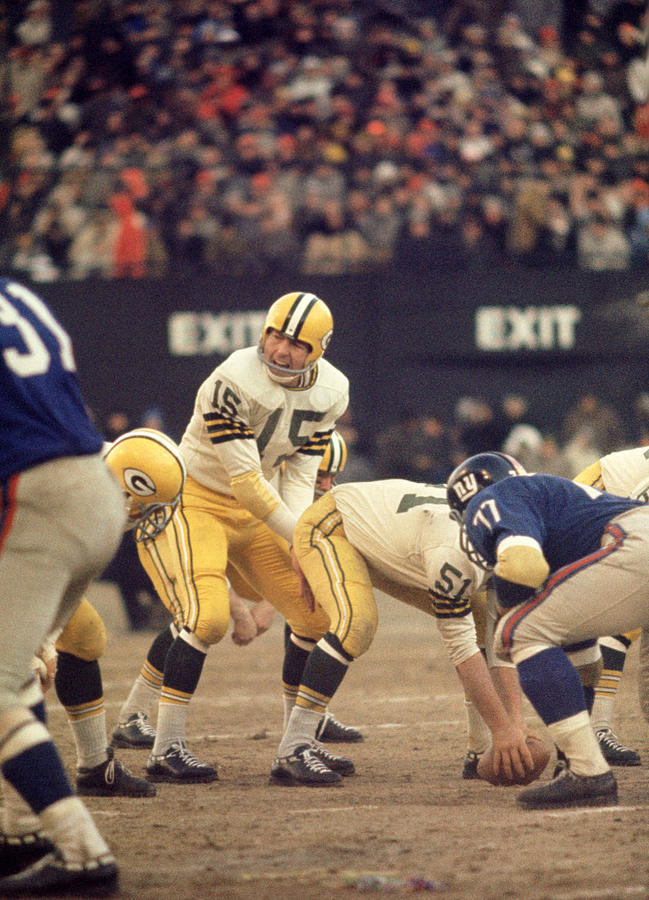 Bart Starr Photograph - Bart Starr Calls Out The Snap by Retro Images Archive