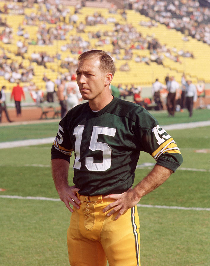 Bart Starr Photograph - Bart Starr Pregame by Retro Images Archive
