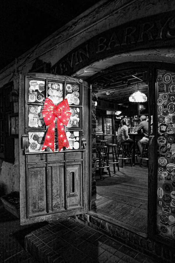 Bartender - One Last Christmas Drink Photograph by Lee Dos Santos