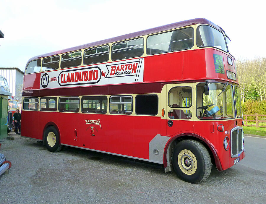 Barton AEC Regent V Bus  Photograph by Gordon James