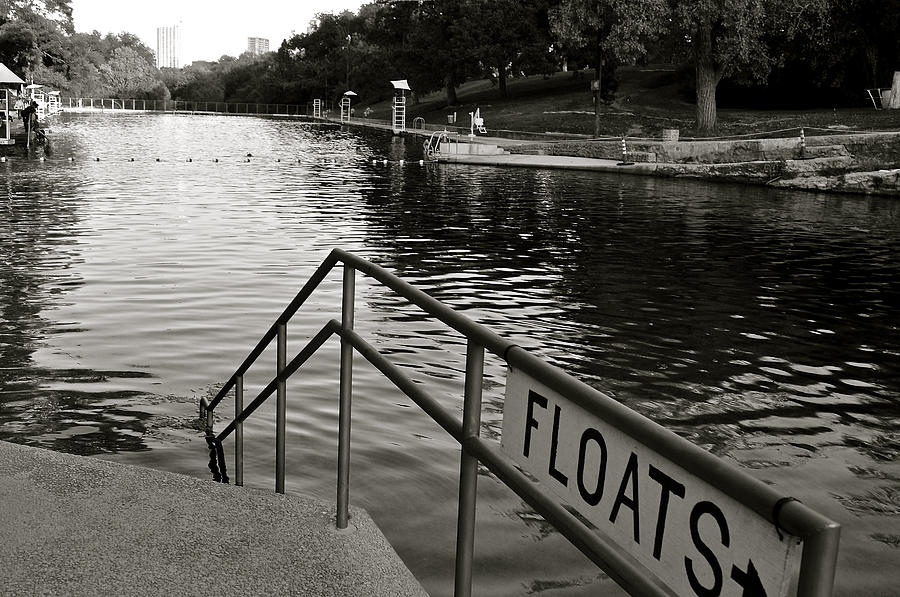 Barton Springs Pool in Austin Photograph by Kristina Deane