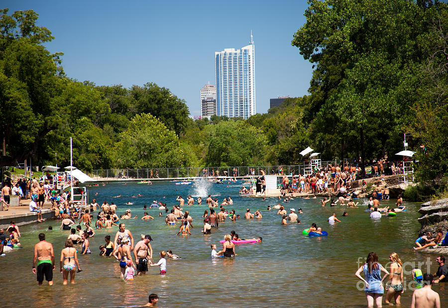 Barton Springs Pool Photograph by Randy Smith - Fine Art America