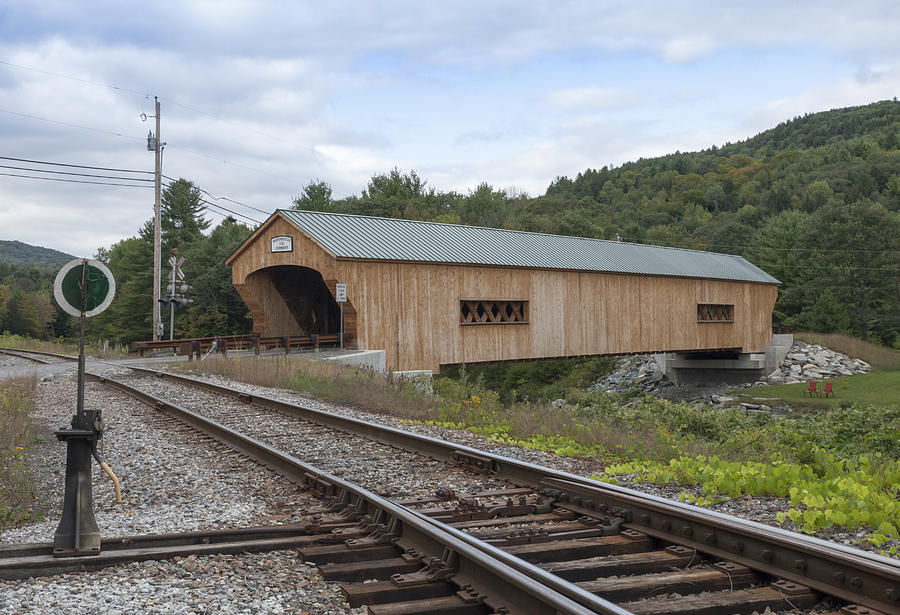 Bartonsville Covered Bridge - 2013 Photograph by Vance Bell