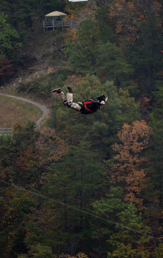 Base Jumping Photograph by Lisa Lambert-Shank