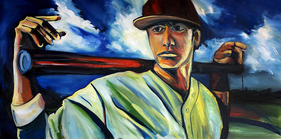 Baseball 1 Painting by John Gholson