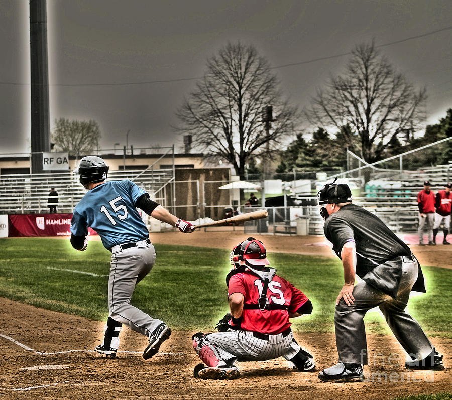 Baseball Photograph - Baseball 2 by Jimmy Ostgard