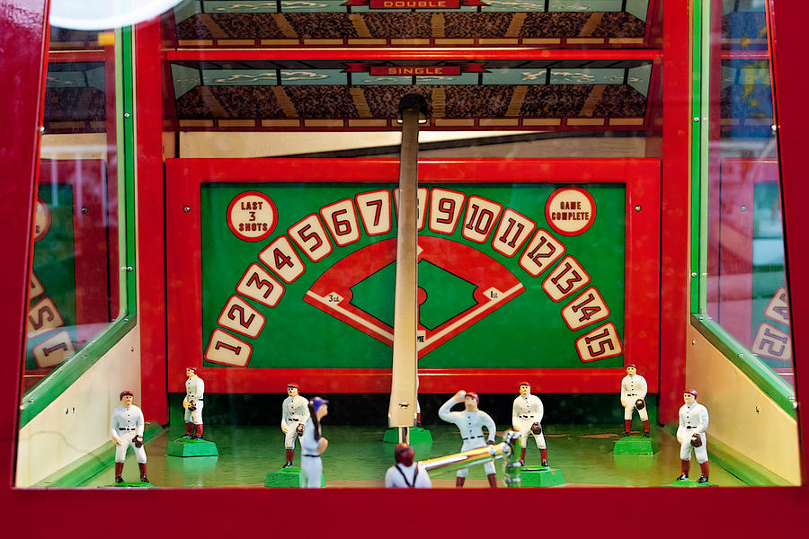 Baseball Arcade Game Photograph by Art Block Collections
