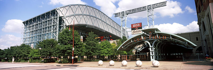 Baseball Field, Minute Maid Park Photograph by Panoramic Images