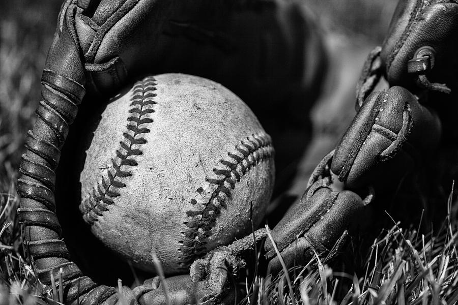 Baseball Photograph - Baseball Gear by Karol Livote