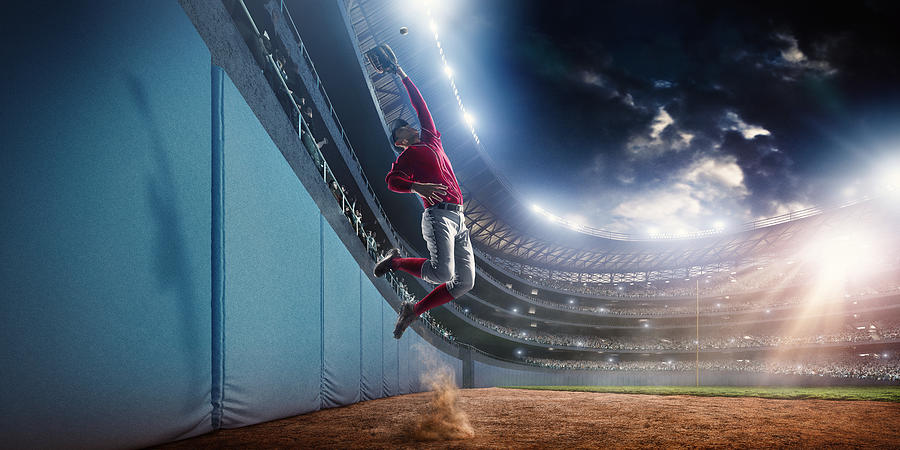 Baseball home run catch Photograph by Dmytro Aksonov