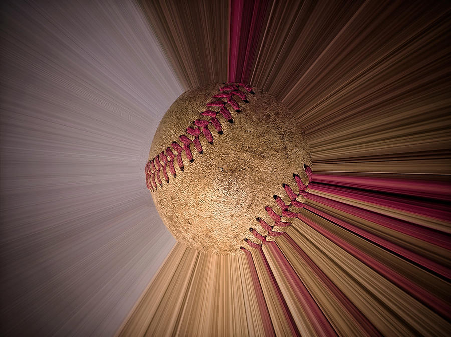 Baseball Macro XI Photograph by Bill Owen