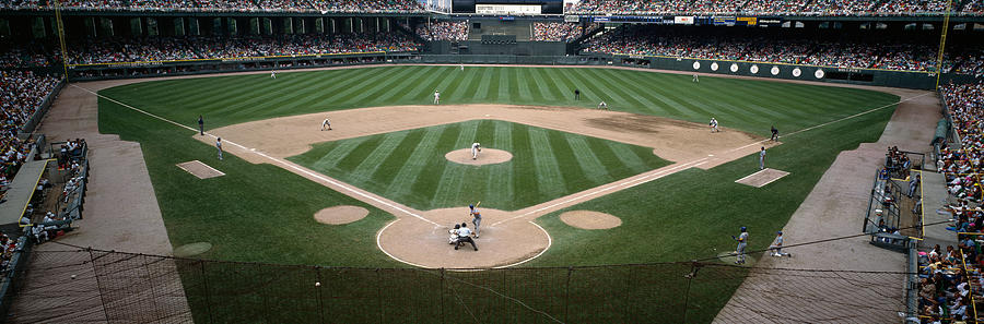 This Is The New Comiskey Park Stadium Shower Curtain by Panoramic Images -  Fine Art America