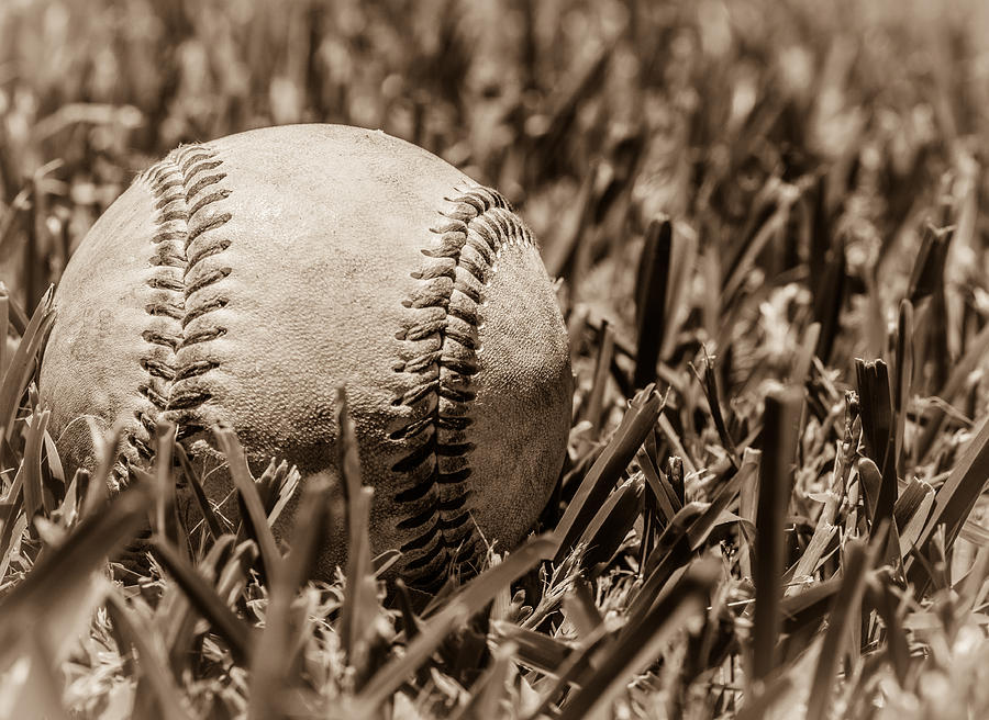 Baseball Photograph - Baseball Nostalgia Series Number Four by Kaleidoscopik Photography
