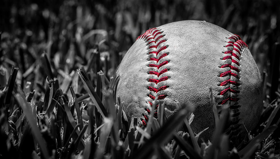 Baseball Photograph - Baseball Nostalgia Series Number Two by Kaleidoscopik Photography