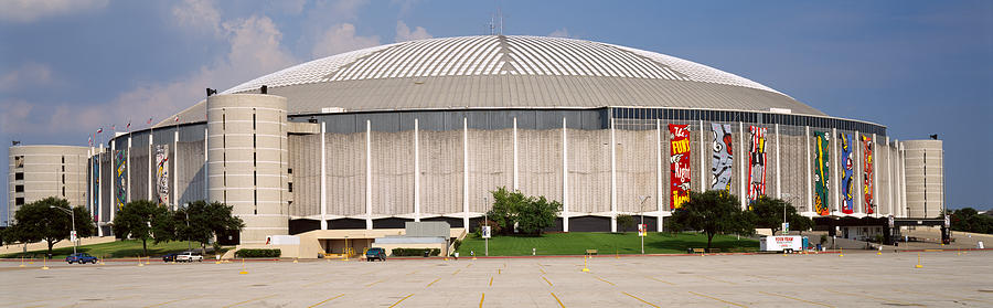 Architecture Photograph - Baseball Stadium, Houston Astrodome by Panoramic Images