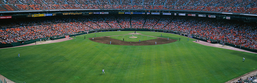 Houston Astros Photograph - Baseball Stadium, San Francisco by Panoramic Images