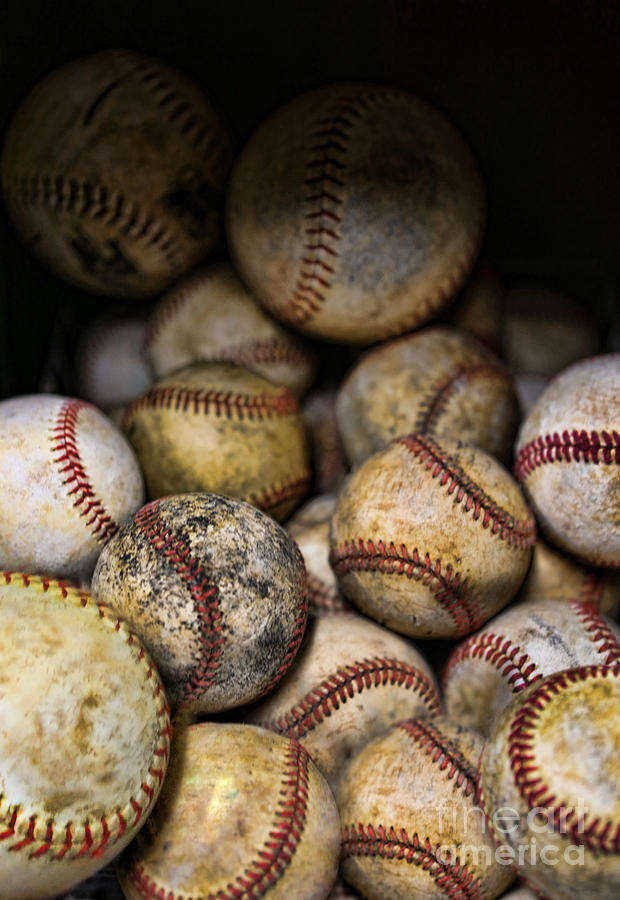 Baseballs  Photograph by Lee Dos Santos