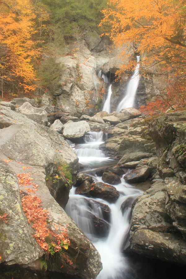 Bash Bish Falls and Stream Photograph by John Burk - Pixels