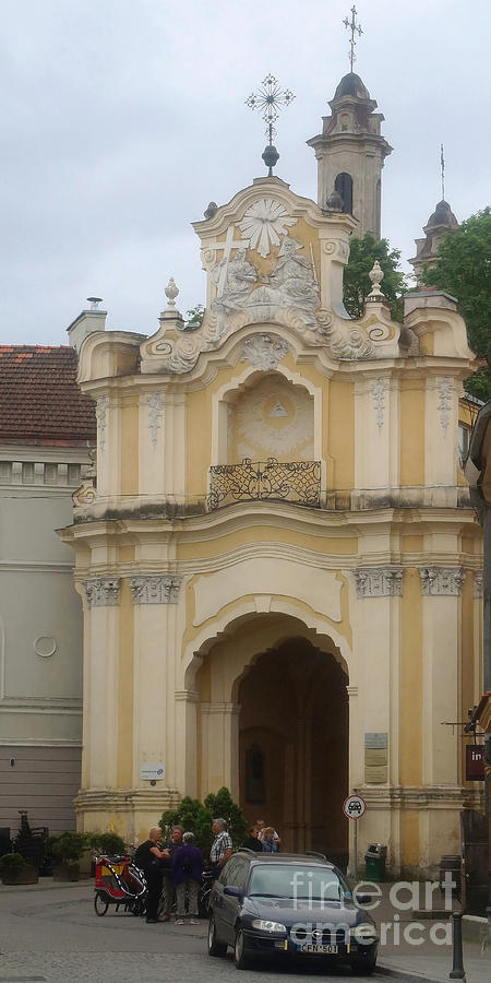 Basilian Gate in Vilnius Lithuania 1 Photograph by Rudi Prott